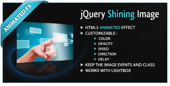 jQuery Shining Image